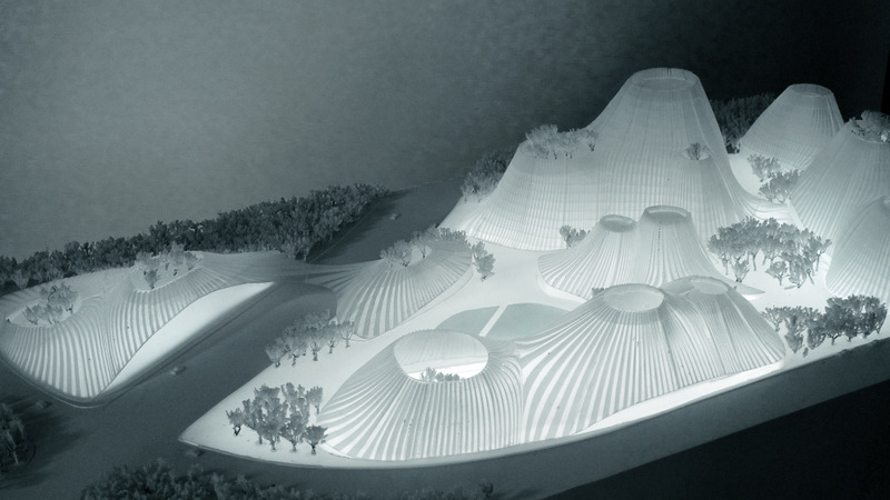 “El Centro de Congresos, un proyecto concebido por el estudio de arquitectura MAD explora la arquitectura y paisaje”