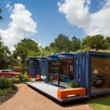 Casa-Container para invitados / Poteet Architects (4) © Chris Cooper