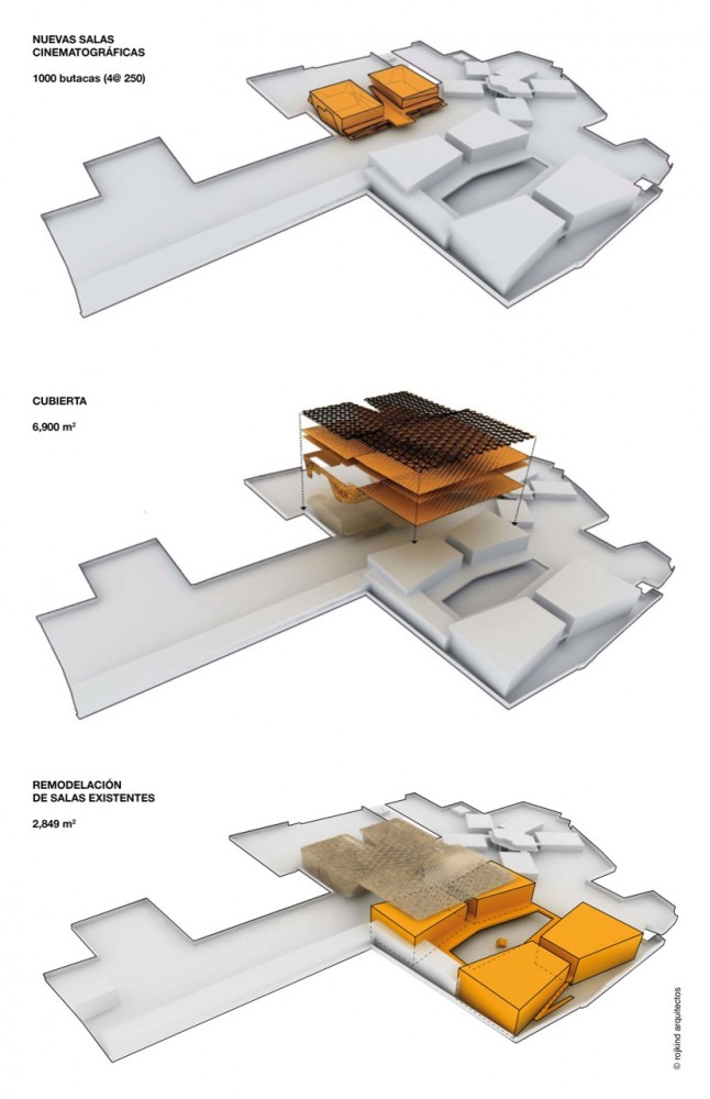 cineteca nacional del siglo XXI / rojkind arquitectos (13) diagramas